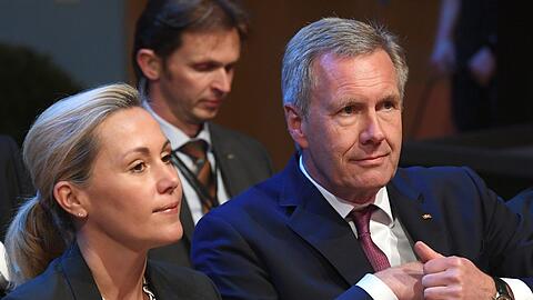Ex-Bundespräsident Christian Wulff mit Ex-Frau Bettina beim 500. Jahrestag der Reformation im August 2017.