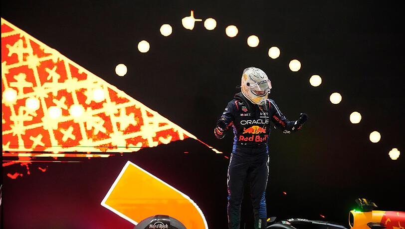 Der Champion obenauf