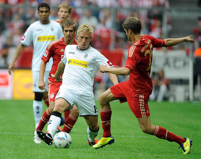 Bundesliga-Auftakt daheim für die Bayern: Die besten Bilder vom Spiel gegen Gladbach.