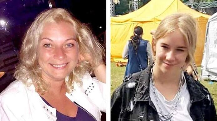 Vermisst: Maria G. (41) und Tochter Tatiana (16).
