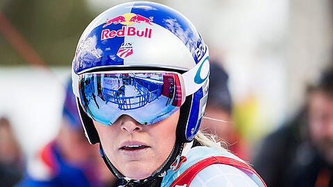 Bekleidet und bedient: Lindsey Vonn.