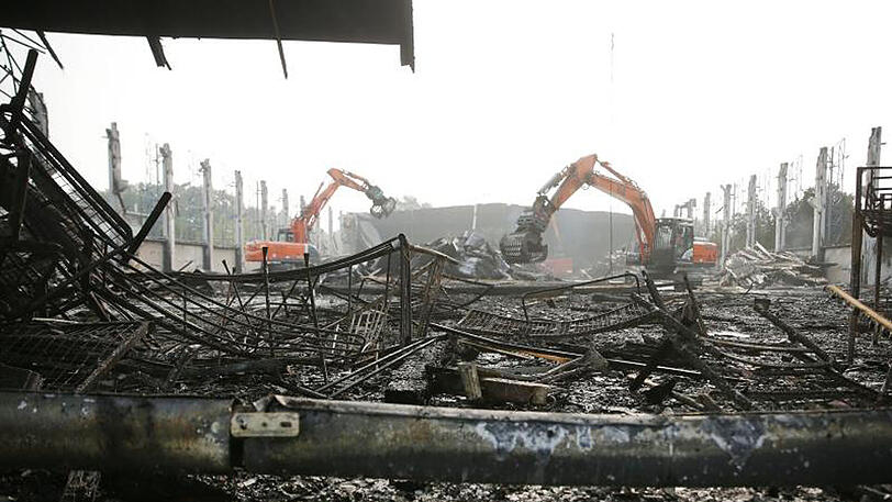 30 Menschen wurden bei dem Brand verletzt.