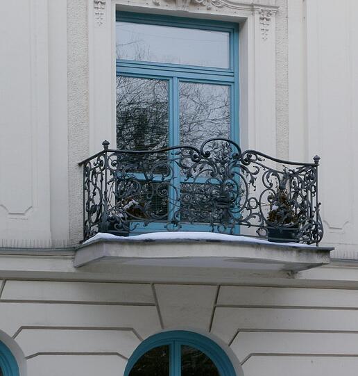 Ein Fassaden-Stillleben aus dem St. Vinzent-Viertel.