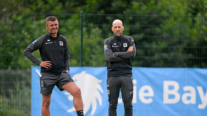 Die sportliche Führung beim TSV 1860: Michael Köllner (l.) und Sport-Geschäftsführer Günther Gorenzel