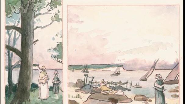 Caspar David Friedrich skizziert verschiedene Ansichten vom Meer Caspar David Friedrich skizziert verschiedene Ansichten vom Meer
