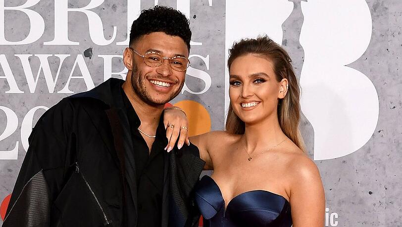 Perrie Edwards und Alex Oxlade-Chamberlain bei den Brit Awards 2019 in London.