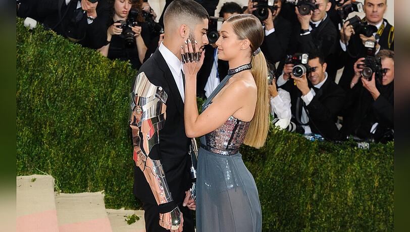 Zayn Malik und Gigi Hadid 2016 bei der Met Gala.