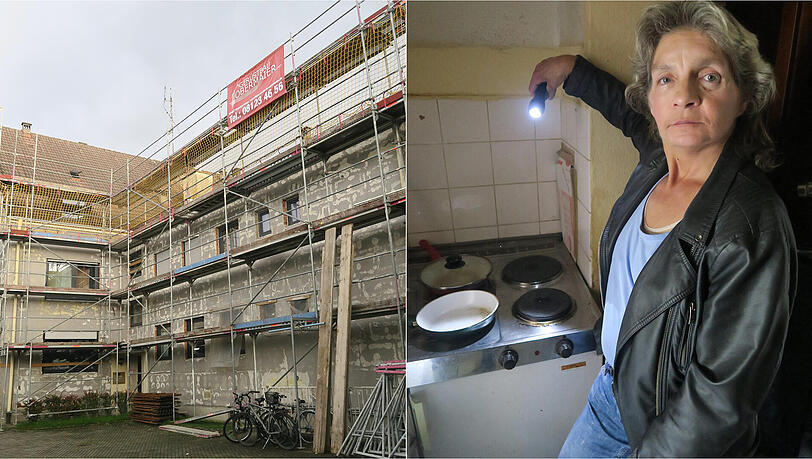 Eine einzige Baustelle: das Haus in der Paganinistraße in Obermenzing. Ingeborg Egner muss dort ohne Strom auskommen. Eine einzige Baustelle: das Haus in der Paganinistraße in Obermenzing. Ingeborg Egner muss dort ohne Strom auskommen.