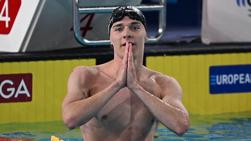 Johannes Liebmann schwimmt auch am letzten EM-Tag.