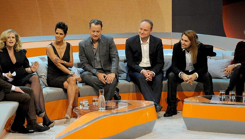 Auf diesem Sofa saßen auch beim letzten "Wetten, dass...?" die Gäste von Markus Lanz. Auf diesem Sofa saßen auch beim letzten "Wetten, dass...?" die Gäste von Markus Lanz.
