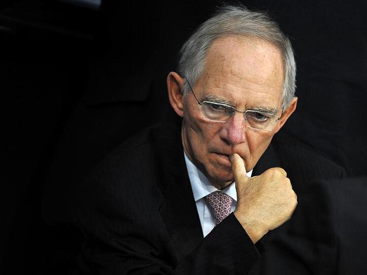 Bundesfinanzminister Wolfgang Schäuble