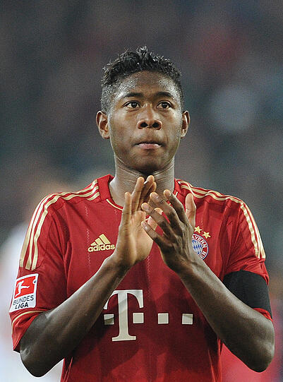 DAVID ALABA Ersetzte nach 71 Minuten Robben auf der rechten Seite, musste dann auf die rechte Abwehrseite zurück. Brav, solide. Note 3 (Archivbild)