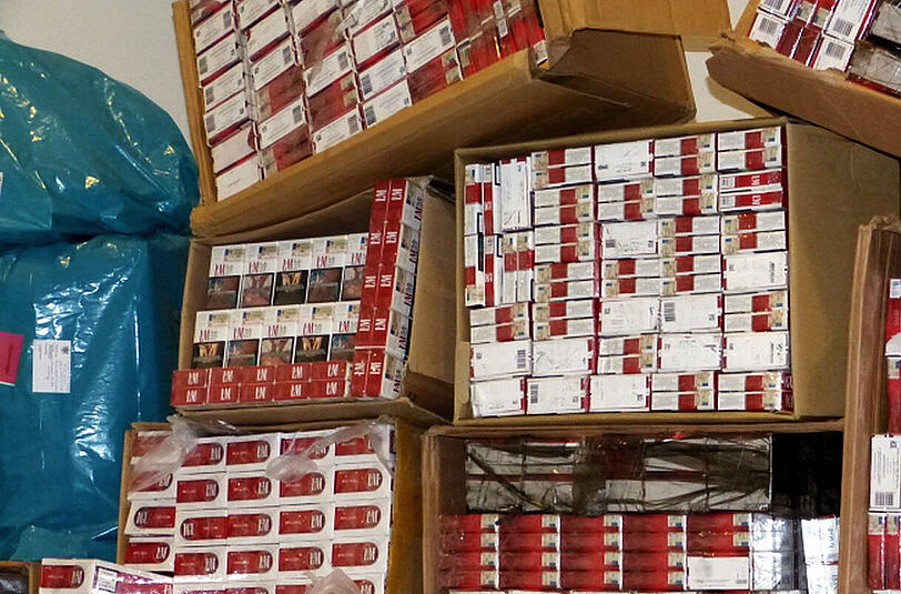 In ihrem Heimatland wollten die drei Franzosen die geschmuggelten Zigaretten verkaufen. (Symbolbild)
