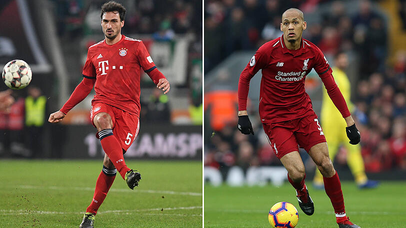 Mats Hummels (30) &ndash; Fabinho (25) - "Trotz aller Wackler geht dieses Duell an Hummels, insbesondere weil er ein gelernter Innenverteidiger ist", sagt Fuss: "Fabinho ist eine konstruierte Notlösung, hat diese Position einmal in einem Ligaspiel bekleidet (aber das zu null). Dennoch: Fabinho ist lediglich solide, eigentlich ein Back-up als Sechser." Stand: 3,5:0,5
