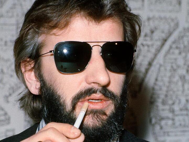 Ziemlich cool: Ringo Starr im Jahr 1976.
