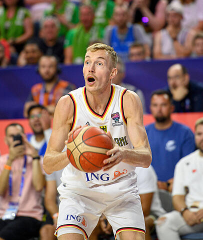 Auf dem Sprung nach München: Nationalspieler Niels Giffey. (Archivbild) Auf dem Sprung nach München: Nationalspieler Niels Giffey. (Archivbild)