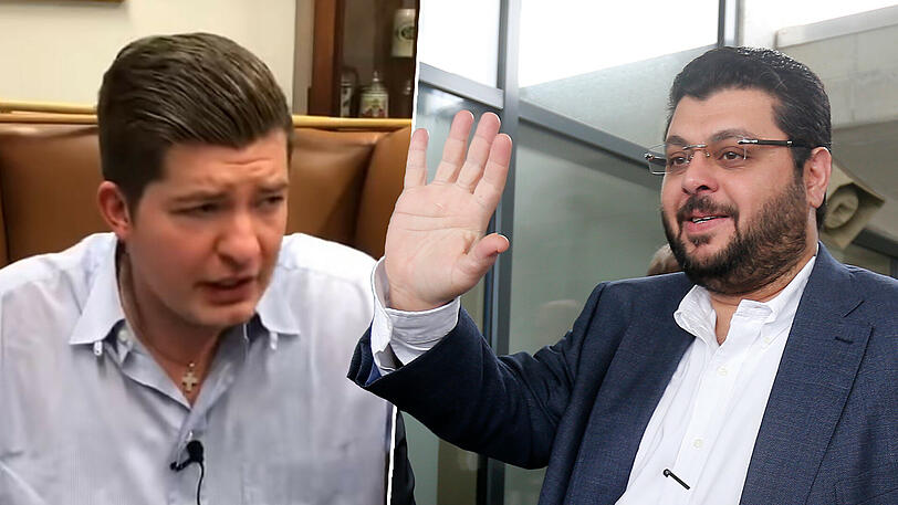 Präsidentschaftskandidat versus Investor: Hubertus Reich (li.) und Hasan Ismaik.
