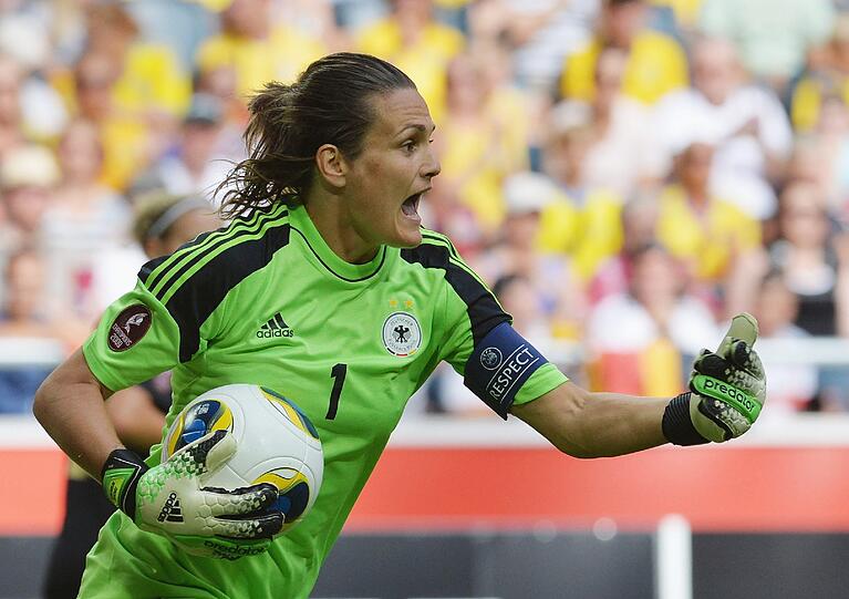 Europas Fußballerin des Jahres: DFB-Torfrau Nadine Angerer.