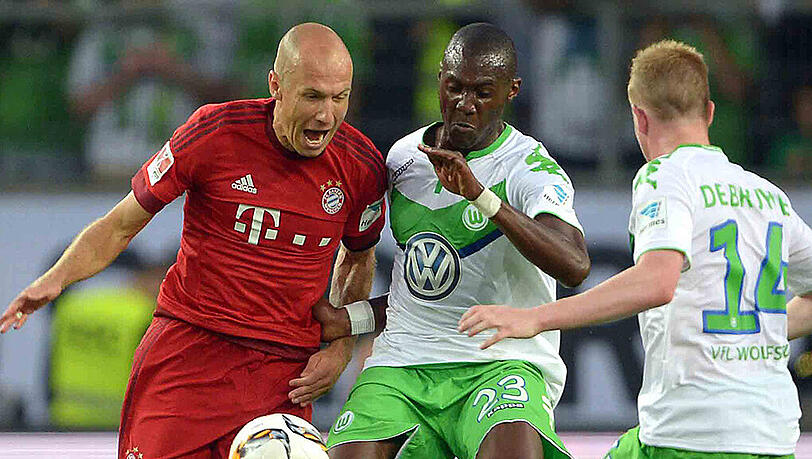 Brachte die Bayern in der 49. Minute in Führung: Arjen Robben. Brachte die Bayern in der 49. Minute in Führung: Arjen Robben.