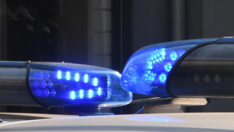 Blaulichter sind auf den Dächern von Polizeifahrzeugen zu sehen. Foto: Carsten Rehder/Archiv Blaulichter sind auf den Dächern von Polizeifahrzeugen zu sehen. Foto: Carsten Rehder/Archiv