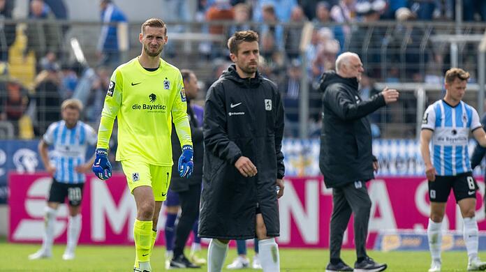 Marco Hiller (l.) und Stefan Lex vertreten den TSV 1860 zusammen mit Tim Rieder bei den Media Days.