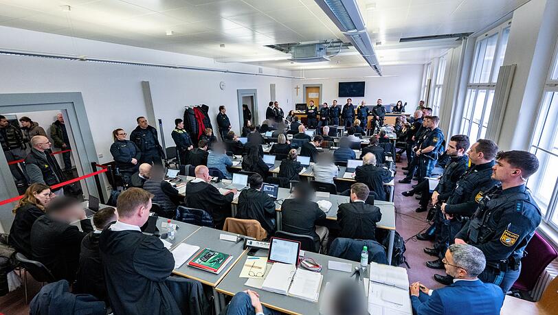 Vor dem Landgericht Regensburg ist das Mammutverfahren mit urspr&uuml;nglich elf Beschuldigten nach ziemlich genau einem Jahr zu Ende gegangen. (Archivbild)