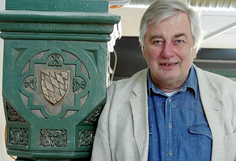 Architekturhistoriker Volker Hütsch: Er stöberte 1978 die Reste der Halle auf.