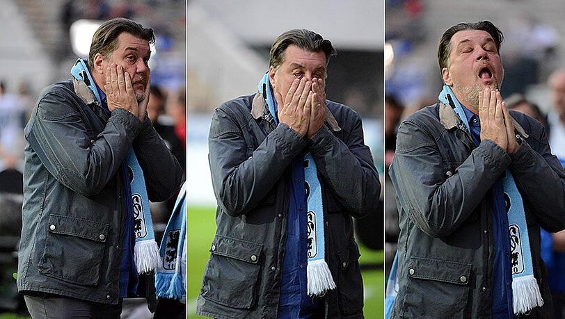 Bangen, Leiden, Frustration: Bei Löwen-Präsident Gerhard Mayrhofer und dem TSV 1860 steht vor den anstehenden Relegationsspielen gegen Holstein Kiel viel auf dem Spiel.