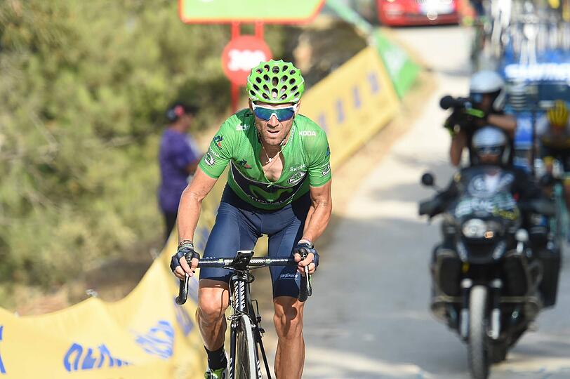 Alejandro Valverde bei der diesjährigen Vuelta a Espana.