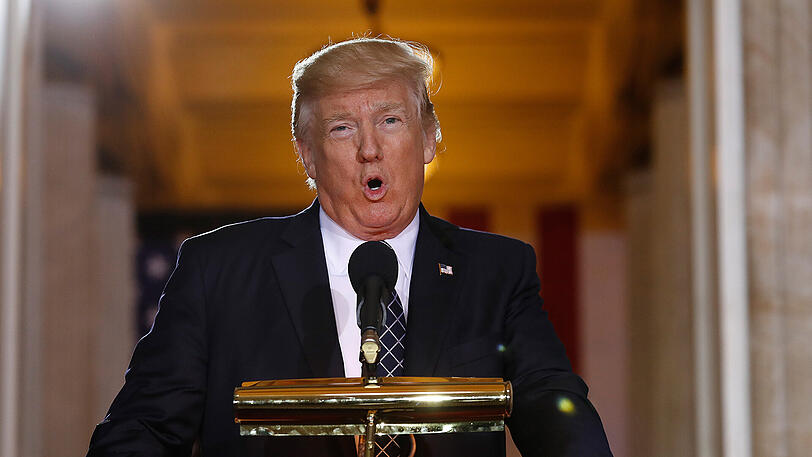 Wusste nicht, dass der Job des US-Präsidenten so anstrengend ist: US-Präsident Donald Trump.