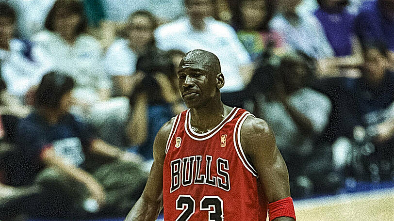 Michael Jordan gewann mit den Chicago Bulls insgesamt sechs NBA-Titel.