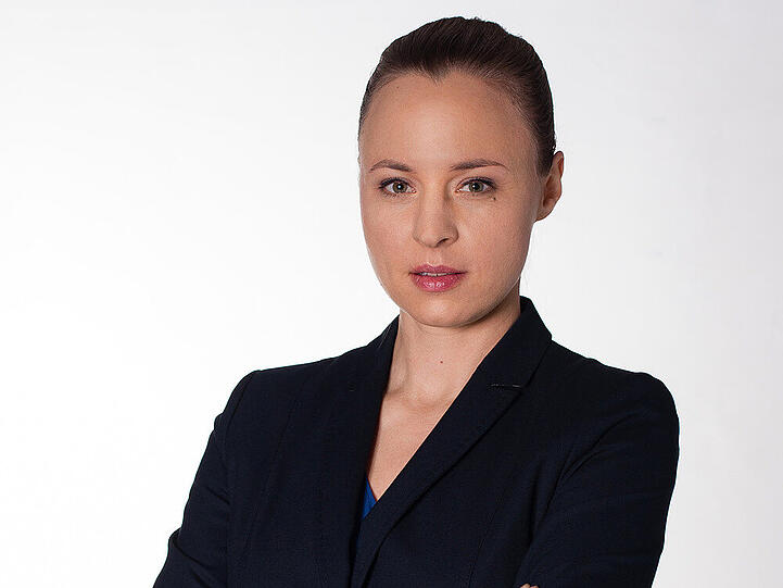 Katja Danowski glänzt in der neuen Vorabendserie "Rentnercops" im Ersten
