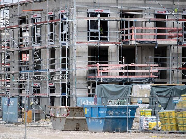 Eine Baustelle für Wohnungen. Foto: Sven Hoppe/dpa/Archivbild