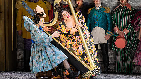 Cecilia Bartoli als Corinna in "Il viaggio a Reims".