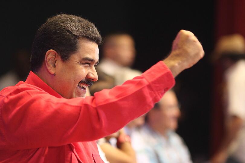 Dreht am Zeiger: Venezuelas Präsident Nicolas Maduro.