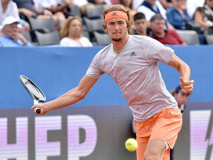 Deutschlands bester Tennisprofi, Alexander Zverev, war bei der Adria-Tour am Start.