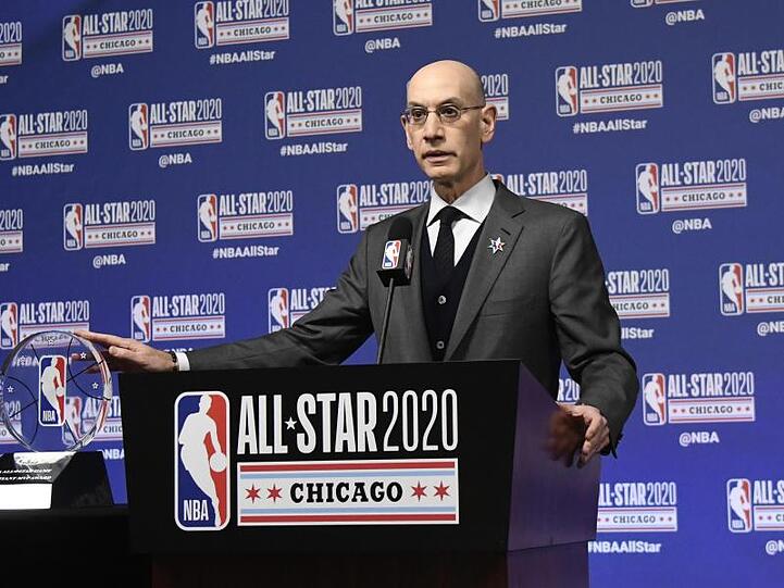 NBA-Commissioner Adam Silve plant den Neustart nach der Corona- Pandemie.