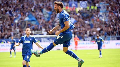Der Karlsruher SC feierte einen Heimsieg gegen Hannover 96.