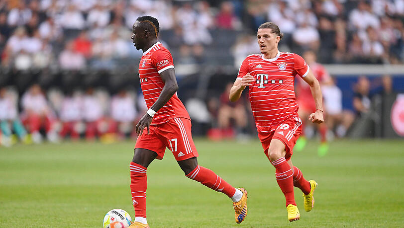 Hatten sich beim FC Bayern beide mehr erhofft: Sadio Mané (l.) und Marcel Sabitzer.
