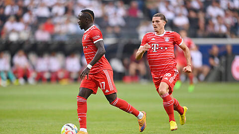 Hatten sich beim FC Bayern beide mehr erhofft: Sadio Mané (l.) und Marcel Sabitzer.