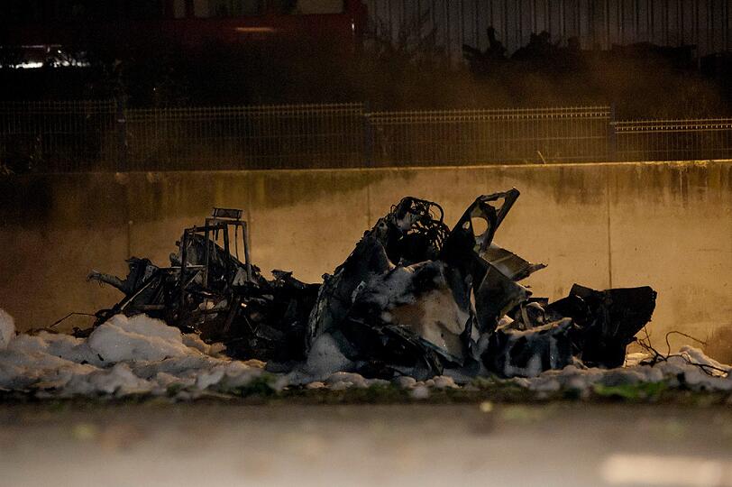 In diesem Flugzeug-Wrack starb der Geschäftsmann aus Pullach.