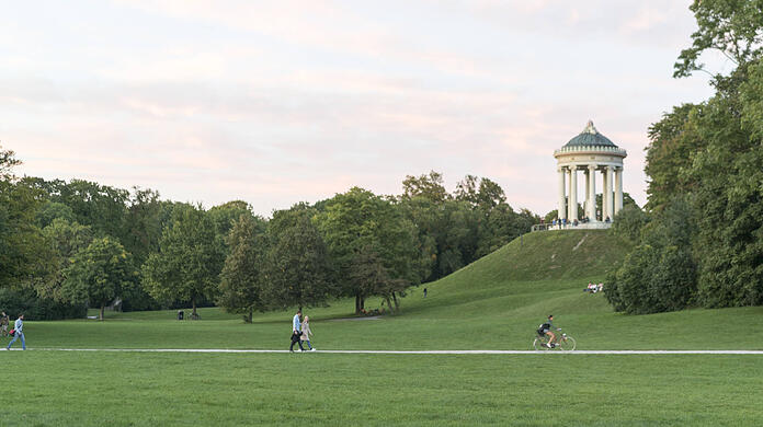 Ein Jugendlicher wurde im Englischen Garten verprügelt. (Archivbild)