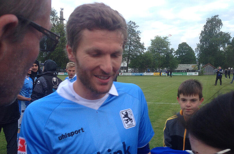 Das war?s. Benny Lauth nach seinem letzten Spiel für den TSV 1860 München.