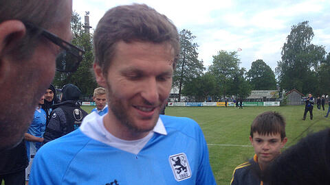 Das war?s. Benny Lauth nach seinem letzten Spiel für den TSV 1860 München.