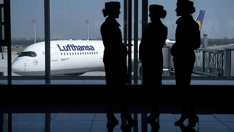 Mit Verspätung landete die Lufthansa-Maschine aus Los Angeles am Donnerstag in München (Symbolbild). Mit Verspätung landete die Lufthansa-Maschine aus Los Angeles am Donnerstag in München (Symbolbild).