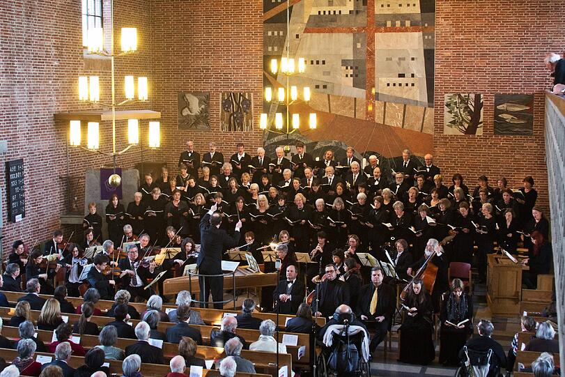 Die Andreaskantorei: Am Samstag wird das Weihnachtsoratorium aufgeführt.