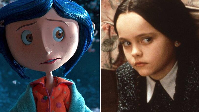 Coraline findet im Animationsklassiker "Coraline" eine Tür in eine andere Welt. Christina Ricci heckt als Wednesday Addams in "Addams Family" Streiche aus. Coraline findet im Animationsklassiker "Coraline" eine Tür in eine andere Welt. Christina Ricci heckt als Wednesday Addams in "Addams Family" Streiche aus.
