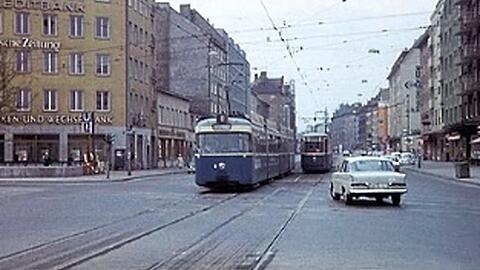 Die Tram fuhr nicht von Anfang an elektrisch so wie hier.