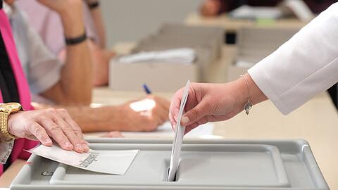 Bis 18 Uhr waren die Wahllokale ge&ouml;ffnet.