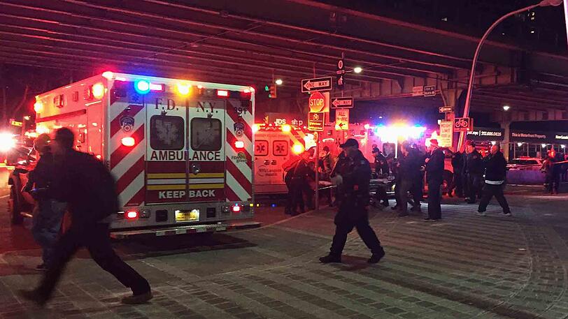 Weitere Bilder vom Einsatz in New York.